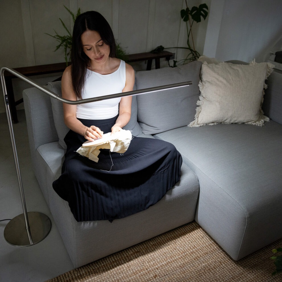 35119 Slimline 4 Floor Lamp – Brushed Steel_17