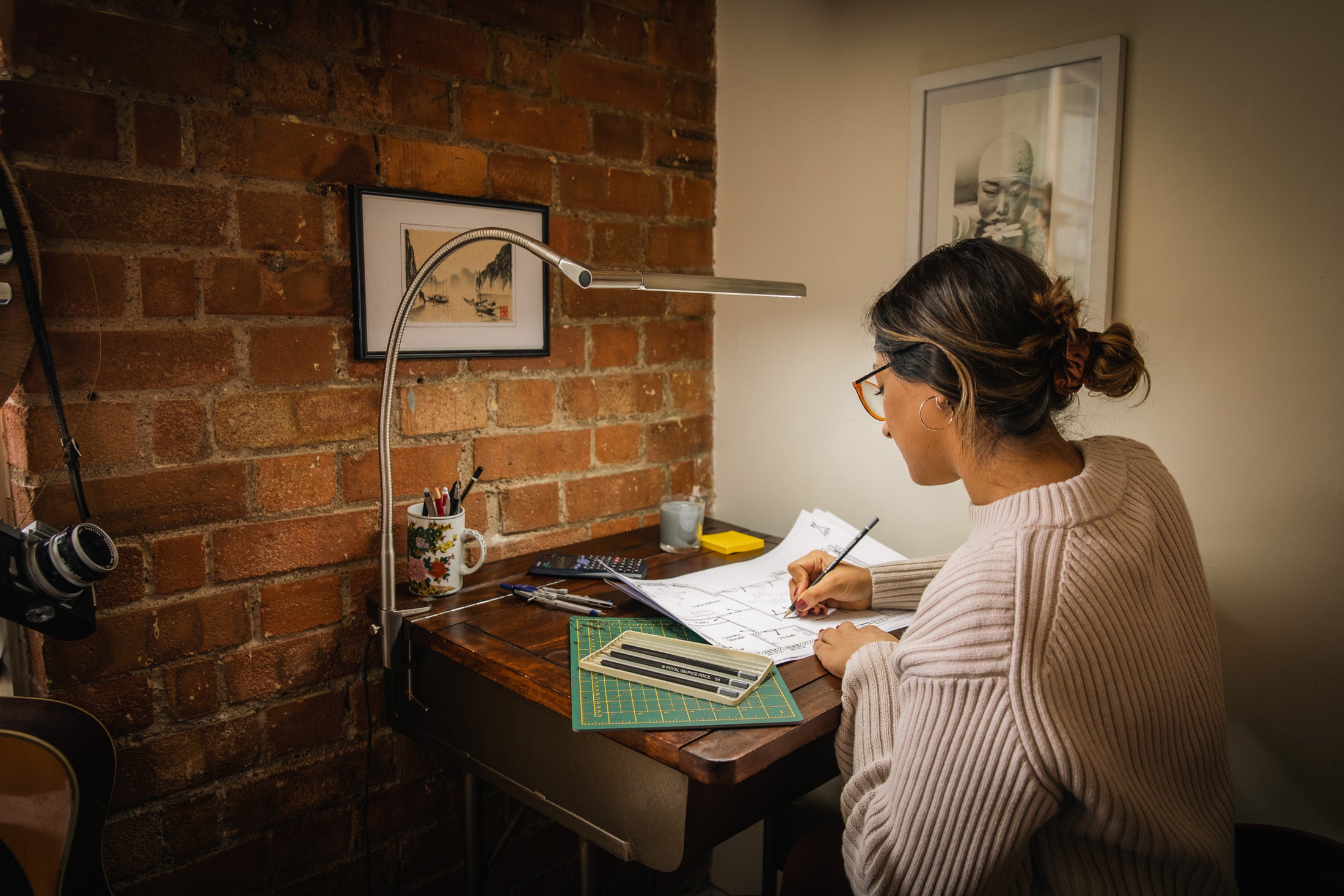 Techne Artist Lamp & Drafting Lamp