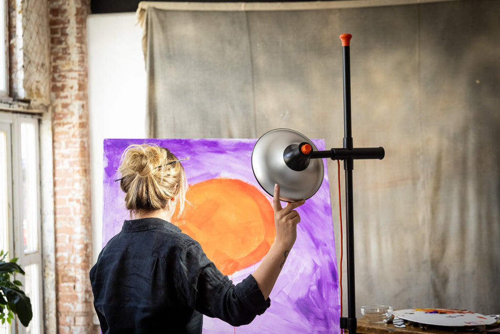 Kunstenaarsstudiolamp 2