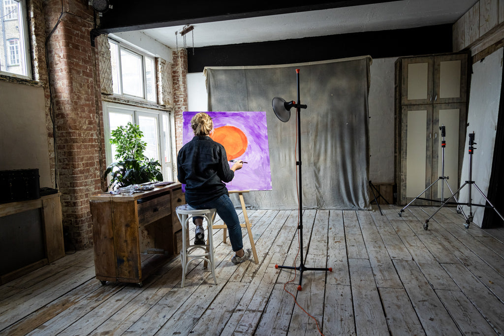 Kunstenaarsstudiolamp 2