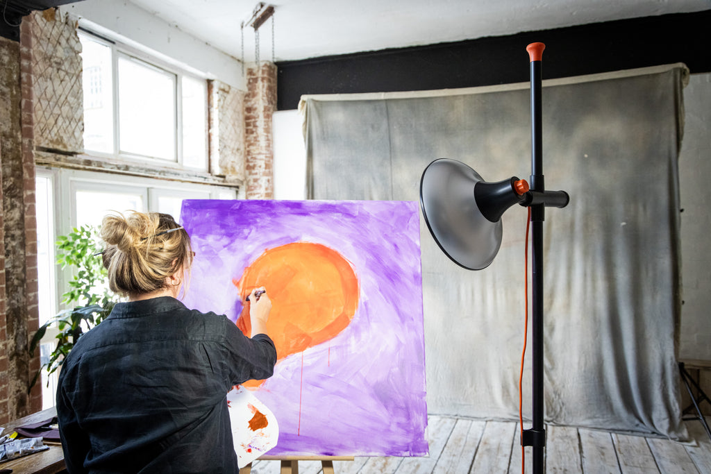 Kunstenaarsstudiolamp 2