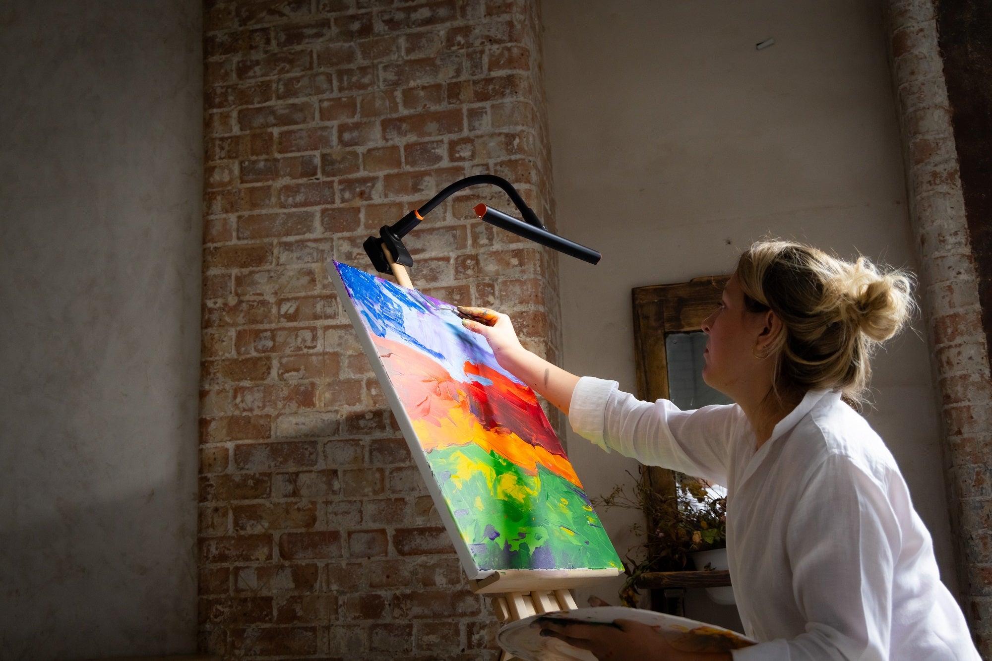 Easel Lamp Go
