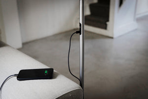 35219_Slimline_4_Floor_Lamp_-_Ice_Grey_ZCLS7841_-_Charging_Phone.jpg