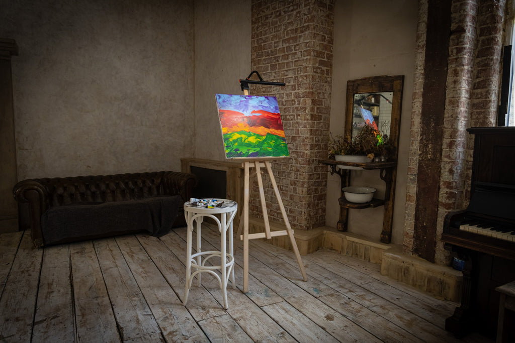 Easel Lamp Go