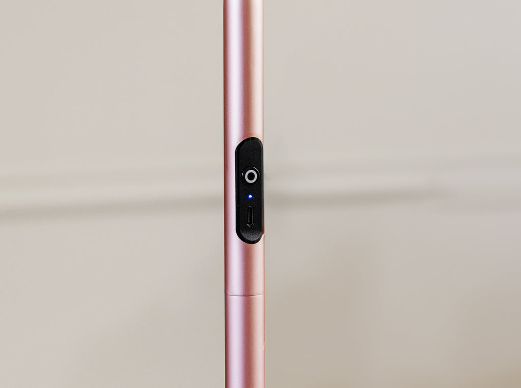 Slimline 4 Table Lamp – Rose Gold
