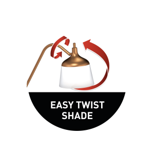 Easy Twist Shade - Anita Lamp