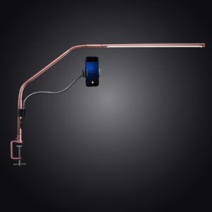 Slimline 4 Table (Rose Gold) + Flexi Phone Holder Bundle